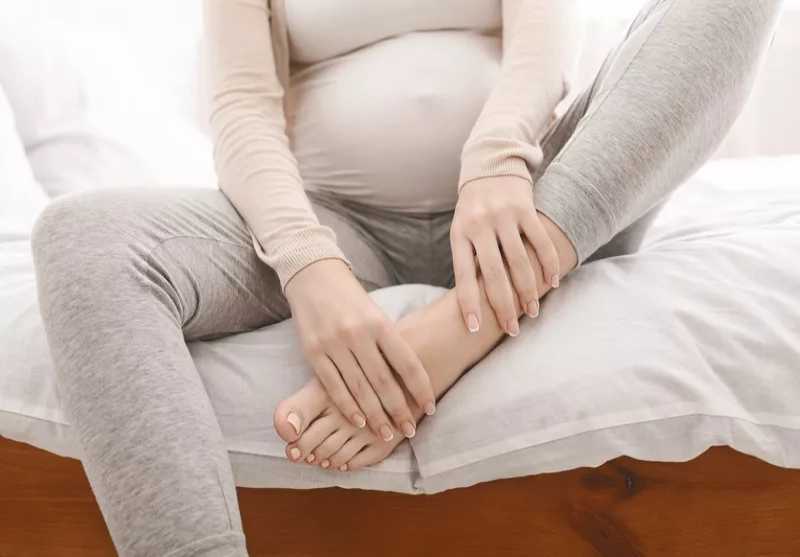 تورم پا در دوران بارداری